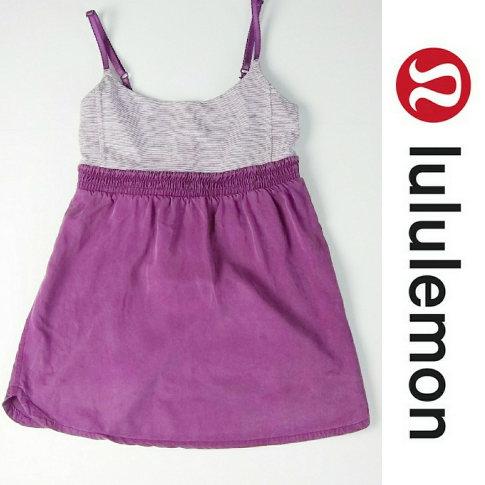🍋LULULEMON Womens Athletic Bliss Tank Top Size 4